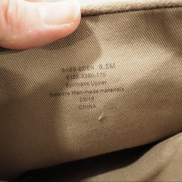 Bass sz 8.5 Eden tall stone micro suede wedge heel boots - Picture 15 of 16